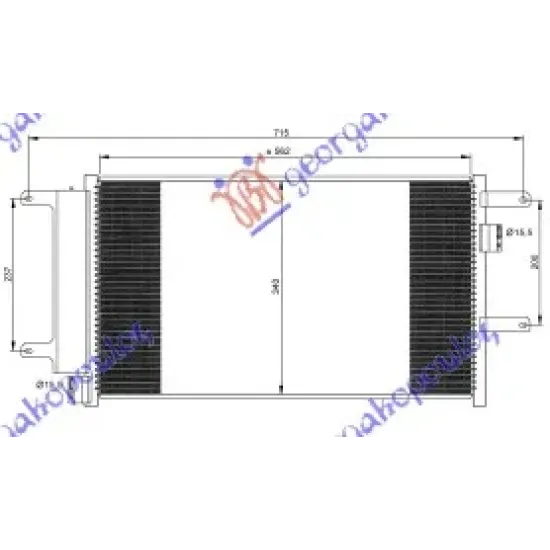 CONDENSER 3.0 T.D (570x338x16) 2003-