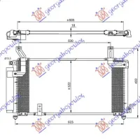 CONDENSER ALL MODEL (645x304x18)