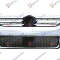 GRILLE 2007- ASSEMBLY CHROME (UPPER GRILLE WITH CHROME MOULDINGS/LOWER GRILLE /MOULDING)