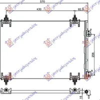 CONDENSER PETROL-DIESEL (535x360x12)