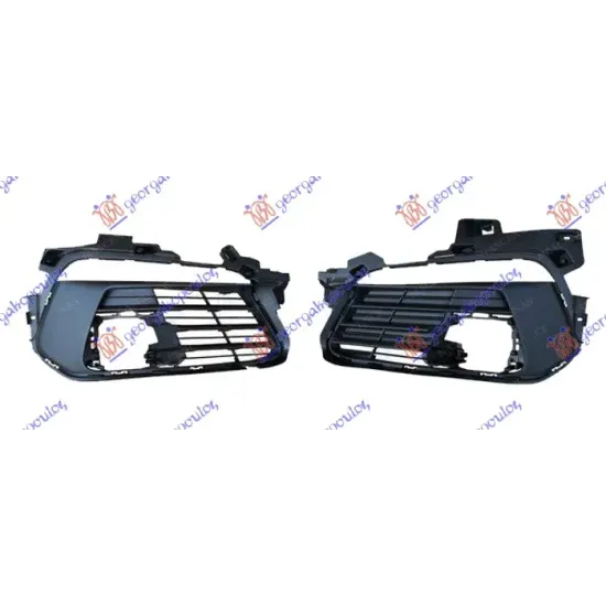 FRONT BUMPER GRILLE (WITH FOG LAMP HOLE) (FOR FULL LED HEAD LAMP) (SET)