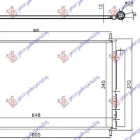 CONDENSER 1.5 HYBRID 2015- (600x355x16)