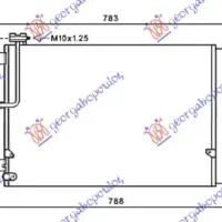 CONDENSER 3.0-4.0 TFSi PETROL (675x440x16)