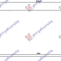 CONDENSER 1.6i16V (610x342x16)