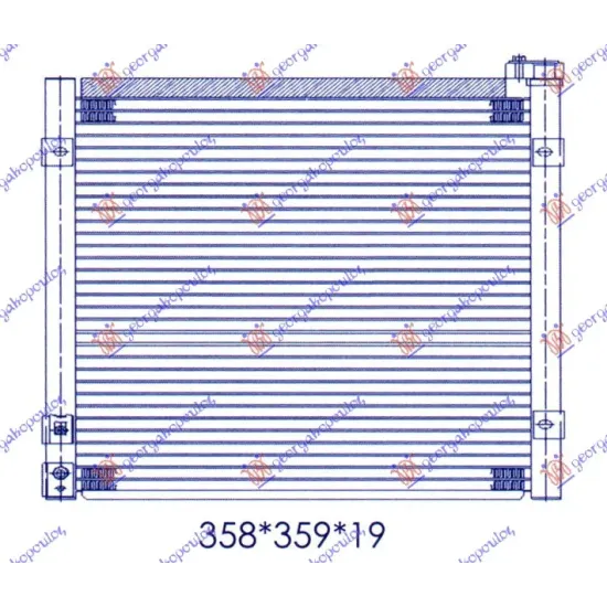 CONDENSER PETROL (33x365x16)