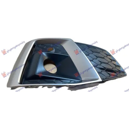 FRONT BUMPER GRILLE (WITH CHROME MOULDING) (WITH FOG LAMP HOLE) (S-LINE) (WITH PDS) FRONT BUMPER GRILLE (WITH CHROME MOULDING) (WITH FOG LAMP HOLE) (S-LINE) (WITH PDS)