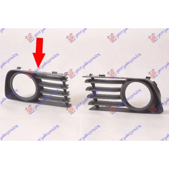 FRONT BUMPER GRILLE (WITH FOG LAMP HOLE)