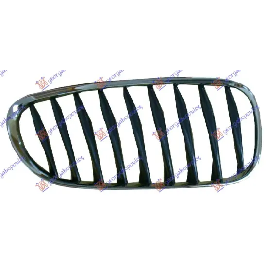 GRILLE SIDE PIECE (CHROME/BLACK)