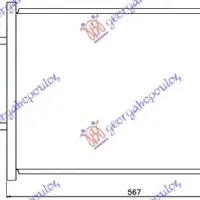 CONDENSER 1.6 CD DIESEL (525x360x12)