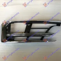 FRONT BUMPER GRILLE WITH CHROME (WITH FOG LAMP HOLE)
