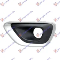 FRONT BUMPER GRILLE (BLACK/CHROME)