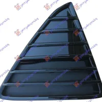 FRONT BUMPER GRILLE (BLACK POLISHED)