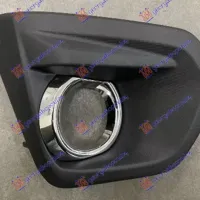 FRONT BUMPER GRILLE (WITH FOG LAMP HOLE & CHROME MOULDING) -2015