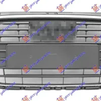 GRILLE (WITH CHROME MOULDING)