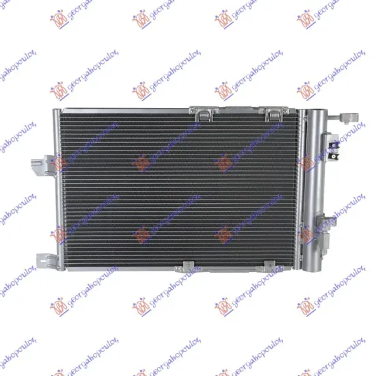 CONDENSER ASSEMBLY -2002 (540x382x16) (HOSE-FILTER SAME SIDE) CONDENSER ASSEMBLY -2002 (540x382x16) (HOSE-FILTER SAME SIDE)
