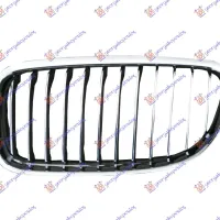 GRILLE SIDE PIECE (CHROME-CHROME/BLACK)