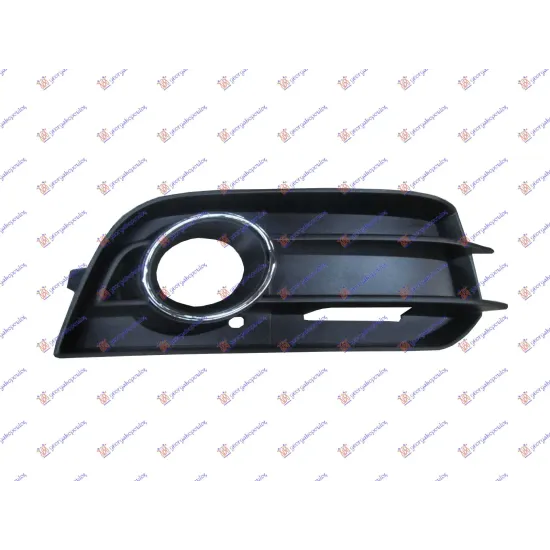 FRONT BUMPER GRILLE (WITH FOG LAMP HOLE) (WITH CHROME MOULDING) FRONT BUMPER GRILLE (WITH FOG LAMP HOLE) (WITH CHROME MOULDING)