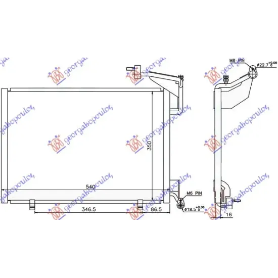 CONDENSER 1.4-1.6 PETROL 2016- (570x357) CONDENSER 1.4-1.6 PETROL 2016- (570x357)