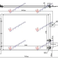 CONDENSER 2.5 PETROL (RS) (546x378x16)