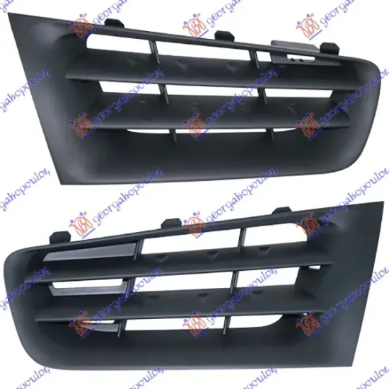 GRILLE SIDE PIECE BLACK (SET)