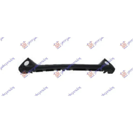 FRONT BUMPER SPOILER BLACK (WITH FOG LAMP HOLE)