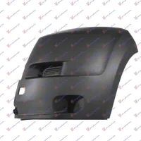 FRONT BUMPER END BLACK (W & WITHOUT FOG LAMP HOLE)
