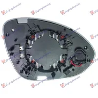 DOOR MIRROR GLASS HEATED (WITH BLIS) (CONVEX GLASS)