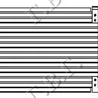 CONDENSOR BENZINĂ-DIESEL (51,8x36,2)