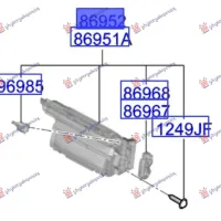 AIRDUCT FRONT (FOR RADIATOR) (ACTIVE) (GT) -2024 (O)