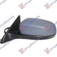 DOOR MIRROR ELECTRIC HEATED PRIMED FOLDABLE .(WITH SIDE LAMP : FRONT LAMP) (ASPHERICAL GLASS)