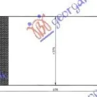 CONDENSOR DIESEL 01-03 (69,2x38)