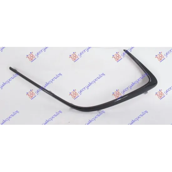 FRONT BUMPER GRILLE MOULDING SMOKE GRAY FRONT BUMPER GRILLE MOULDING SMOKE GRAY