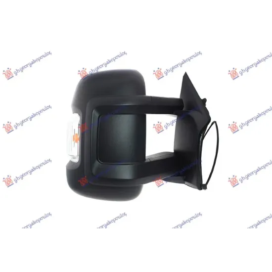 DOOR MIRROR MANUAL MEDIUM (WITH SIDE LAMP) (WITH POSITION LIGHT 16W) (8H8P) (CONVEX GLASS)