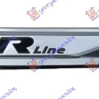 DOOR MOULDING FRONT CHROME (R-LINE) -2023