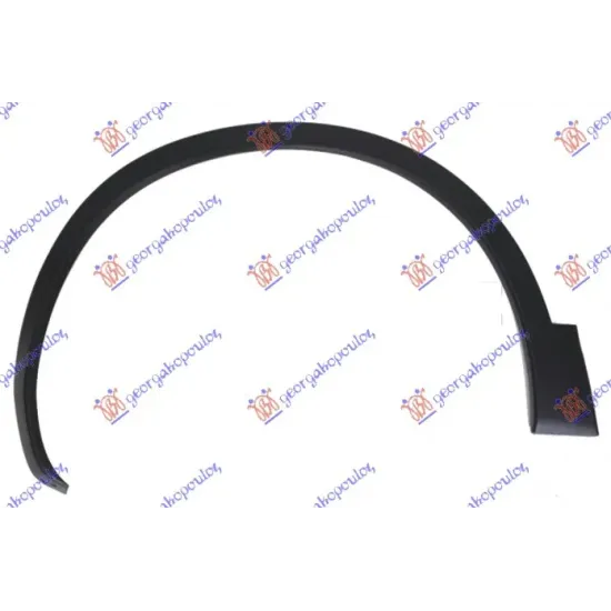 FRONT FENDER TRIM MAT-BLACK FRONT FENDER TRIM MAT-BLACK