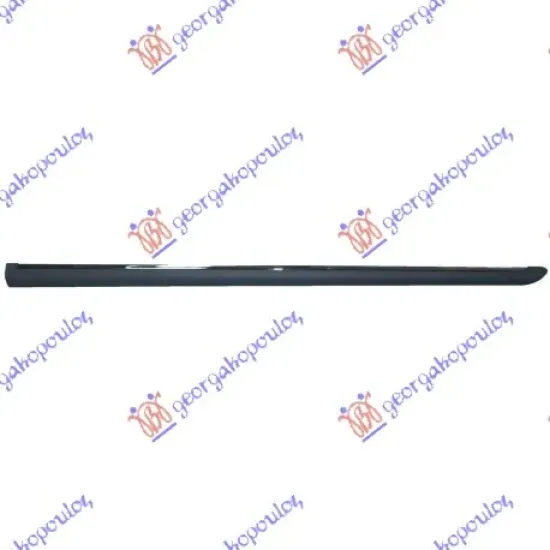 DOOR MOULDING FRONT 5D BLACK (WITH CHROME) DOOR MOULDING FRONT 5D BLACK (WITH CHROME)