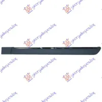 DOOR MOULDING REAR BLACK (WITH CHROME)