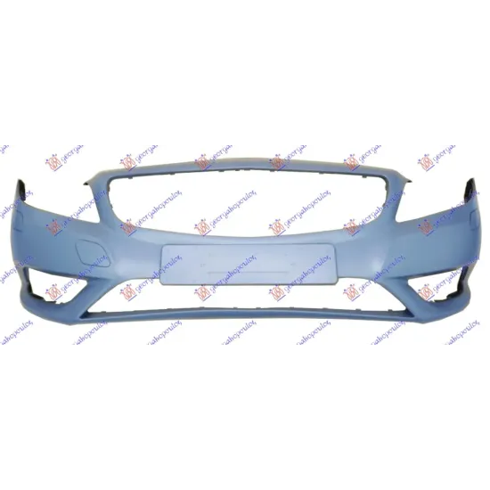 FRONT BUMPER PRIMED (CLASSIC) WITH WASHER & (WITH OR WITHOUT PDS)