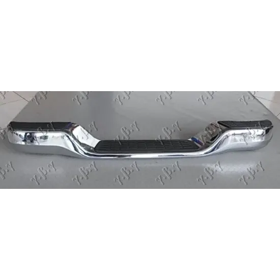 REAR BUMPER INTERCHROME WITHOUT TOW BARS
