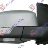 DOOR MIRROR ELECTRIC HEATED FOLDABLE PRIMED (WITH LAMP & FRONT LIGHTS .) (ASPHERICAL GLASS)