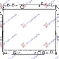 RADIATOR 2.5-3.0 TD AUTOMATIC (525x650) KOYO