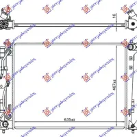 RADIATOR 1.6 GDi - 2.0i PETROL AUTOMATIC (640x460) (CZECH) (KOYO)