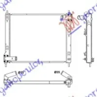RADIATOR 1.6 DIG-T PETROL MANUAL (507x425) (KOYO)