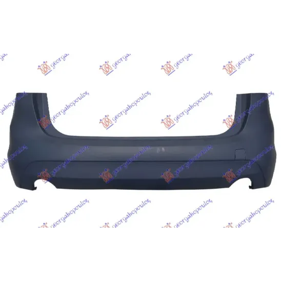 REAR BUMPER PRIMED (F45) (WITH 2 EXHAUST HOLES)