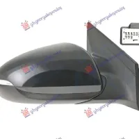 DOOR MIRROR ELECTRIC HEATED FOLDABLE (WITH SIDE LAMP & FOOT LAMP) (16H10P) (CONVEX) (A QYALITY)