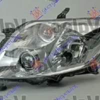 HEAD LAMP (CHROME) (WITH MOTOR) (VALEO)