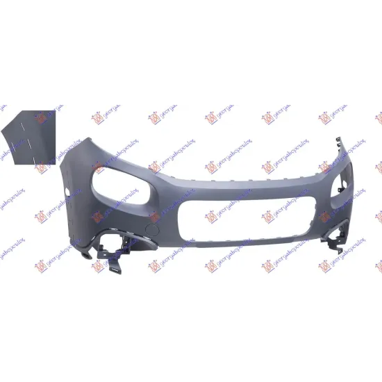 FRONT BUMPER PRIMED (WITH FLARE HOLES) (A QUALITY) -2020 FRONT BUMPER PRIMED (WITH FLARE HOLES) (A QUALITY) -2020