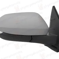 DOOR MIRROR ELECTRIC PRIMED (WITH SIDE LAMP) (5pin) (CONVEX GLASS)