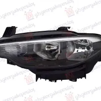 HEAD LAMP ELECTRICAL BLACK (H3/H15) (E) (TYC)