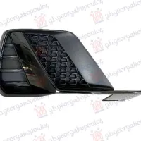 FRONT BUMPER GRILLE (WITH BLACK MOULDING) (S-LINE)